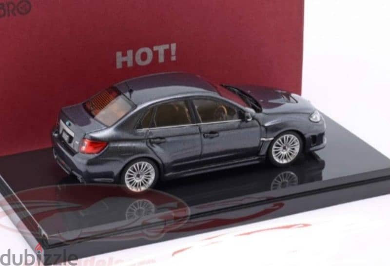 Subaru Impreza WRX STI A-line diecast car model 1;43. 4