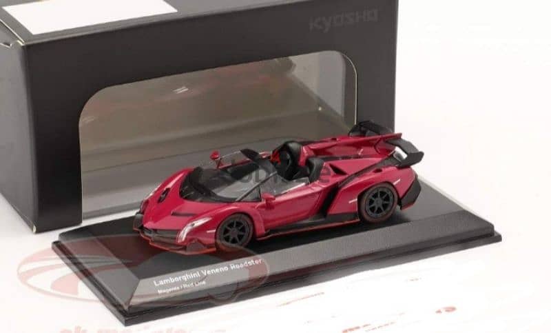 Lamborghini Veneno Roadster diecast car model 1;64. 0