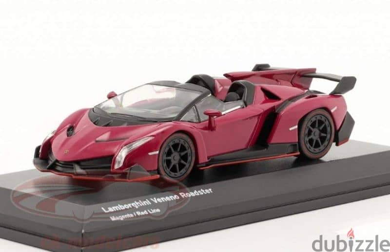 Lamborghini Veneno Roadster diecast car model 1;64. 1