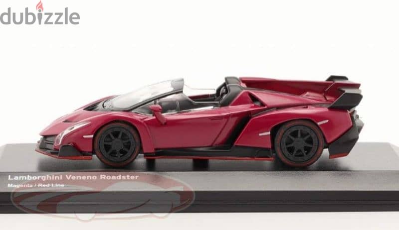 Lamborghini Veneno Roadster diecast car model 1;64. 2