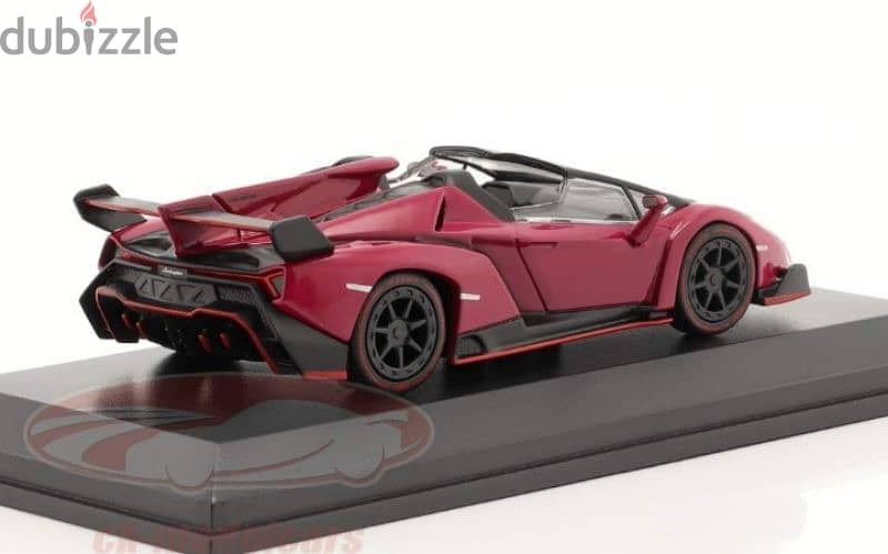 Lamborghini Veneno Roadster diecast car model 1;64. 3