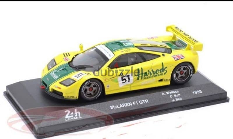 Mclaren F1 GTR (Lemans 24h 1995) diecast car model 1;43. 0