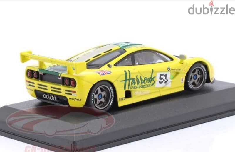 Mclaren F1 GTR (Lemans 24h 1995) diecast car model 1;43. 3