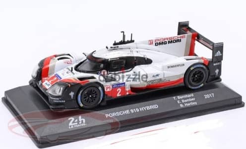 Porsche 919 Hybrid (Lemans 24h 2017) diecast car model 1;43.