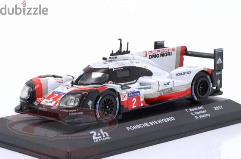 Porsche 919 Hybrid (Lemans 24h 2017) diecast car model 1;43. 1