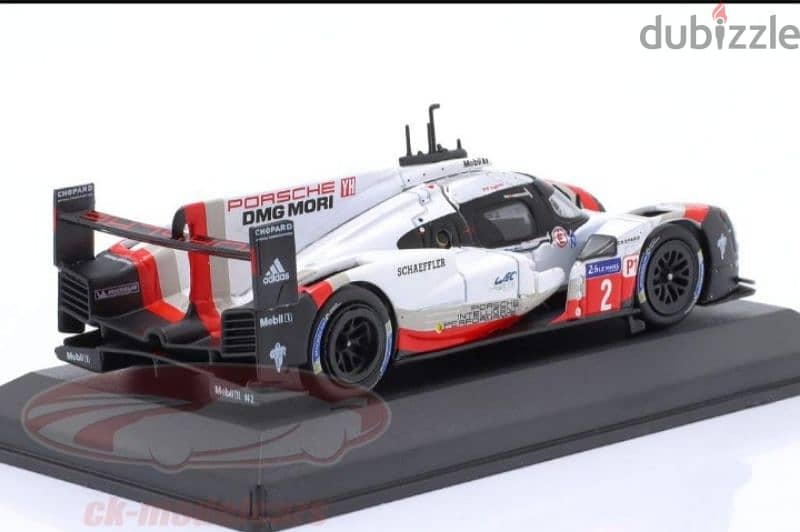 Porsche 919 Hybrid (Lemans 24h 2017) diecast car model 1;43. 3