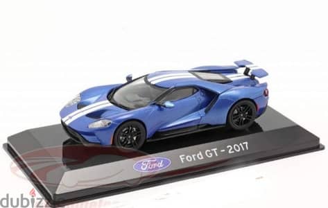 Ford GT 2017 diecast car model 1;43.