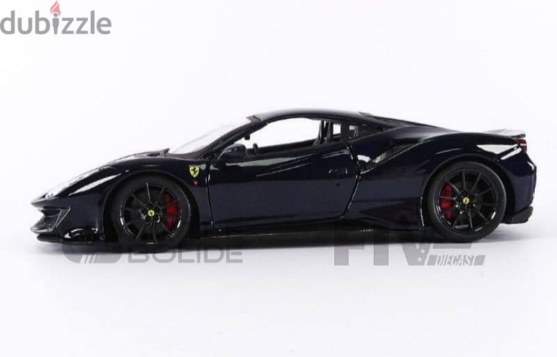 Ferrari 488 Pista diecast car model 1:24. 2