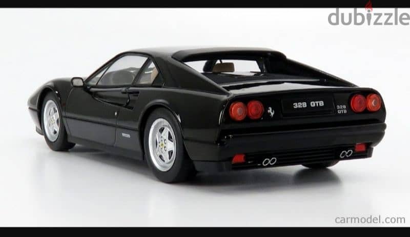 Ferrari 328 GTB 1985 diecast car model 1;18. 3