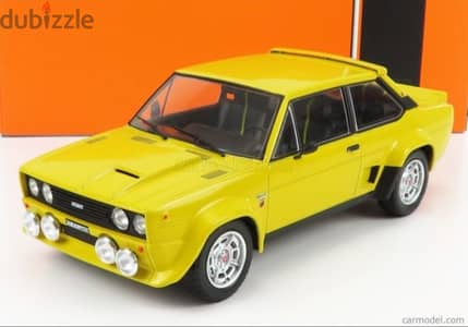 Fiat Abarth 131 diecast car model 1;18.