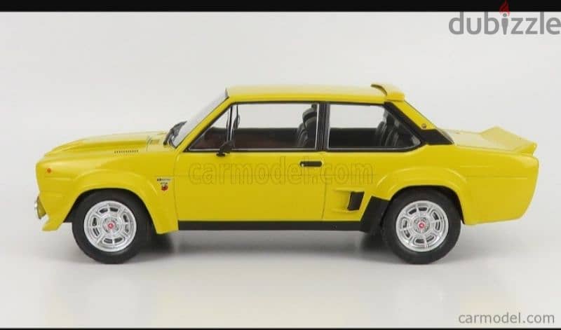 Fiat Abarth 131 diecast car model 1;18. 1