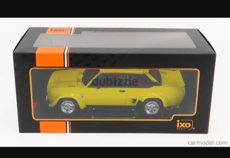 Fiat Abarth 131 diecast car model 1;18. 5