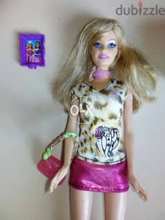 Barbie Mattel as new doll 2010 unflexi legs style +TV +photo frame=15$