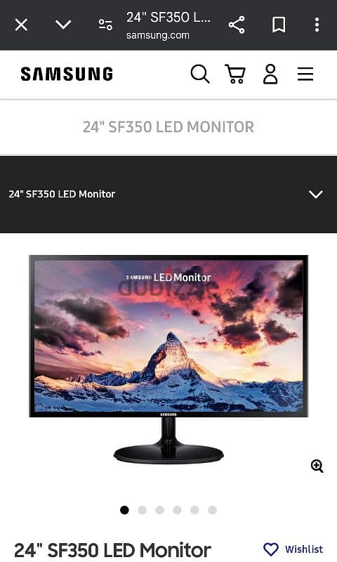 Samsung Monitor 24inch New 0