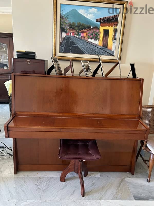 Vintage Mahogany CHERNY Upright Piano 0