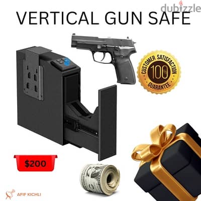 Pistol Safe Box with Fingerprint