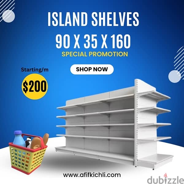 Shelves for Supermarkets, Stores etc. . 1