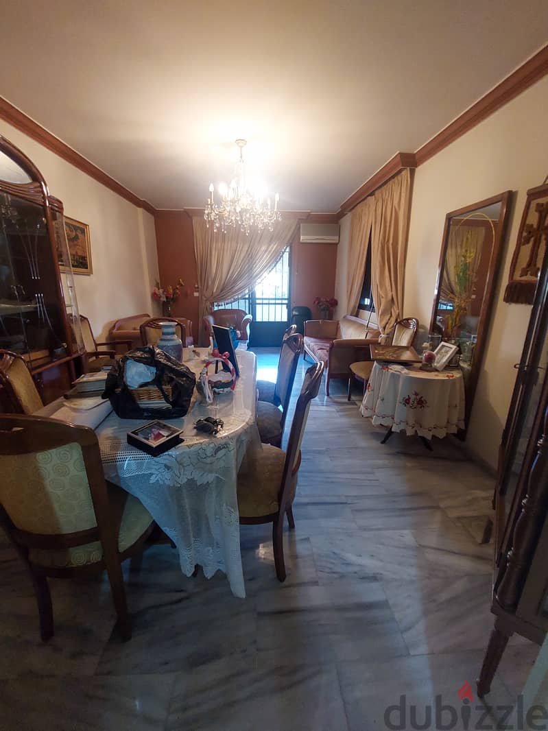 110 SQM Furnished Apartment in Naccache, Metn with Terrace 0