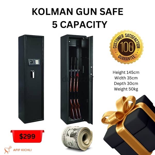 Kolman Gun Safe Box New 1