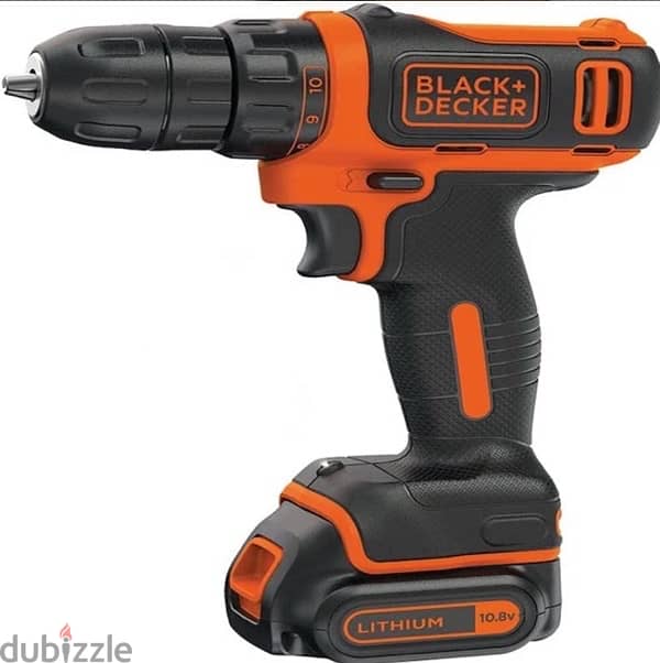 black &dekker cordless drill 12v 2