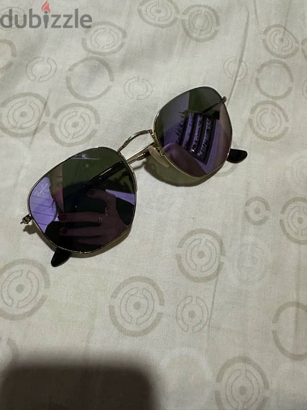 Original Ray-Ban hexagonal flat lenses 0