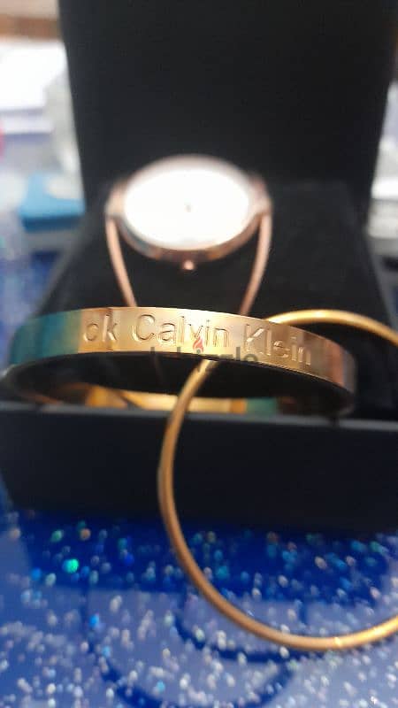 calvin klein watch & bracelet 4