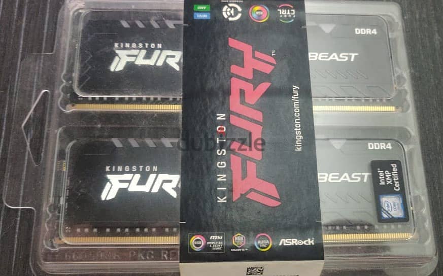 HyperX Kingston Fury DDR4 2x16GB 3600MT/s RGB 0