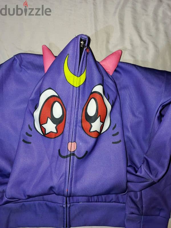 kakazy xxl purple demon zipup brand new 1