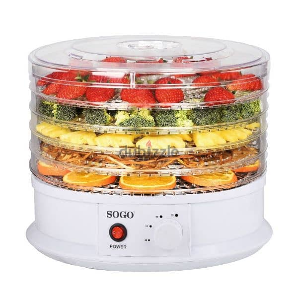 Sogo Food Dehydrator Rotary 32cm 250W 0