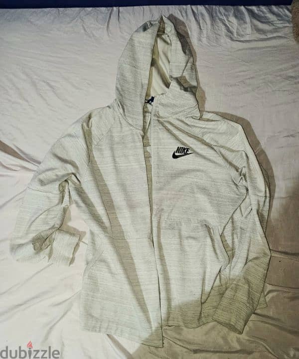 nike zip up used like new xxl gray 0