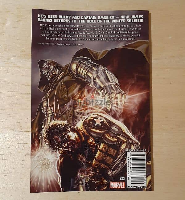 Winter Soldier, The Longest Winter, Graphic Novel. 1