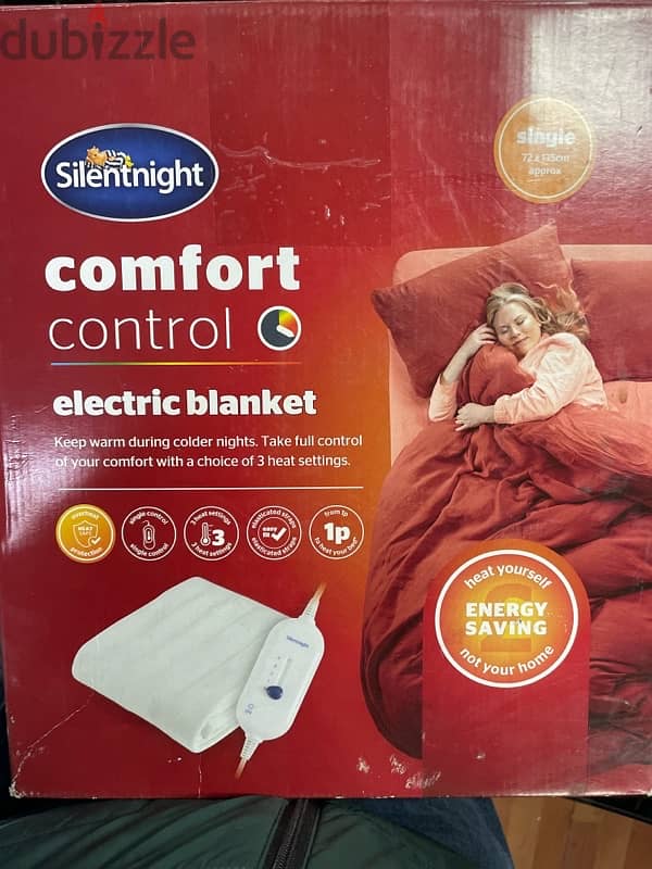 comfort control electric blanket 0