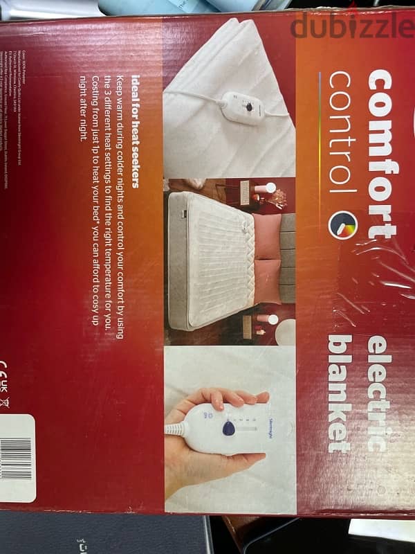 comfort control electric blanket 2