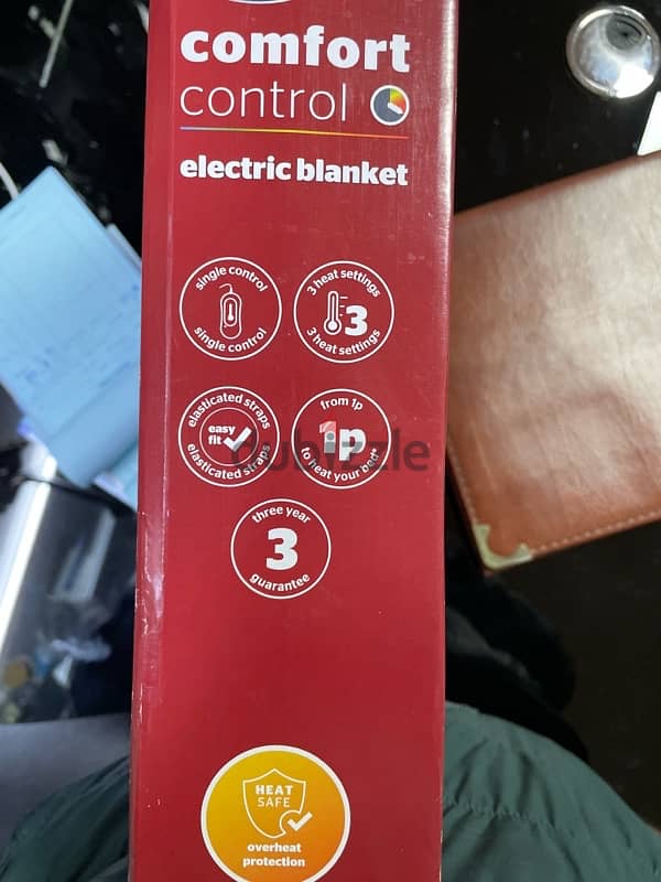 comfort control electric blanket 3