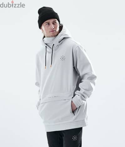 Dope Snow Nomad Light Grey Jacket (Ski & Outdoors)