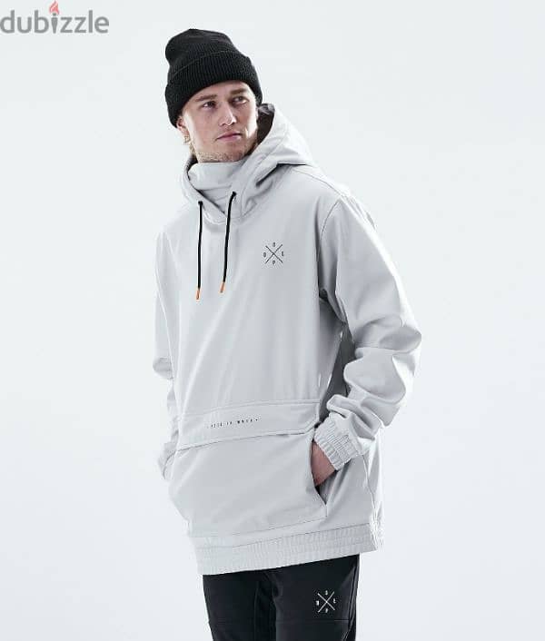 Dope Snow Nomad Light Grey Jacket (Ski & Outdoors) 0