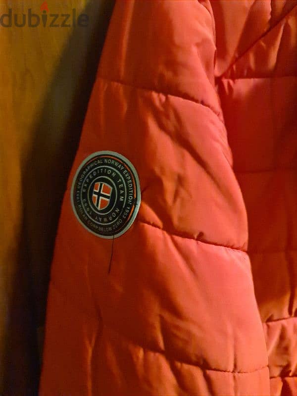 Geographical Norway Red Puffer Jacket 2