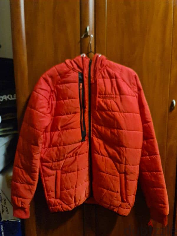 Geographical Norway Red Puffer Jacket 4