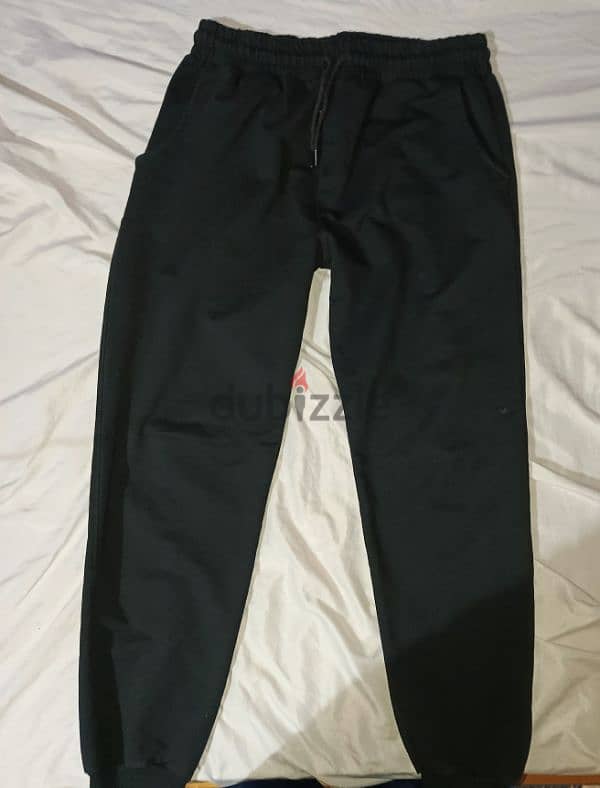 black sweats worn twice medium/large 0