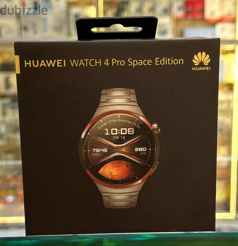 Huawei Watch 4 pro Space edition Grey Aerospace-Grade Titanium Case Gr 0