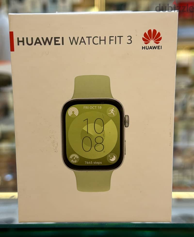 Huawei Watch Fit 3 green great & good price 0