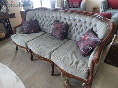 Vintage Antique Sofa Set