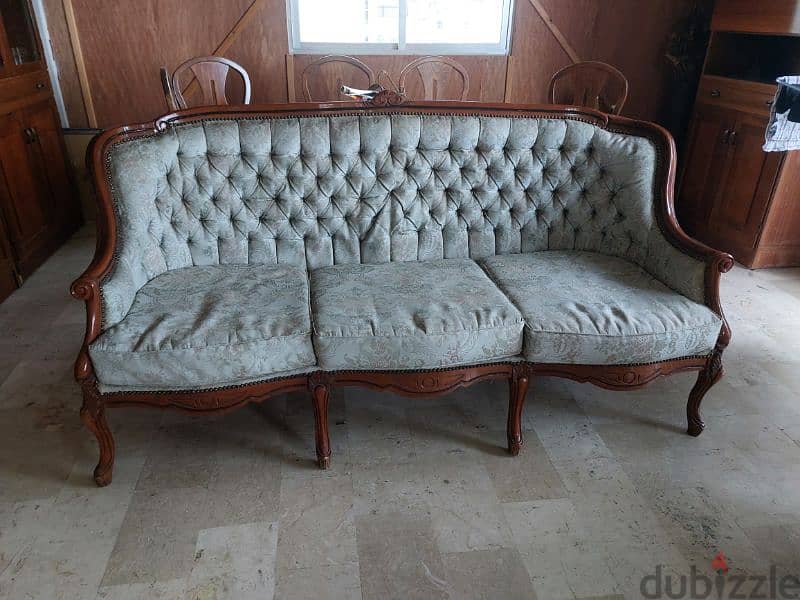 Vintage Antique Sofa Set 4