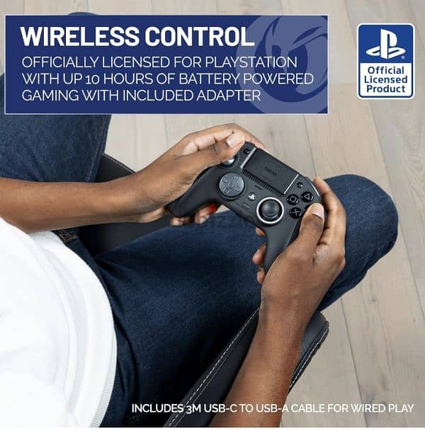 NACON Revolution 5 Pro PlayStation Wireless Controller for PS5 /PS4/PC 9