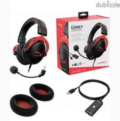 HyperX Cloud II - Gaming Headset, 7.1 Surround Sound/3$delivery