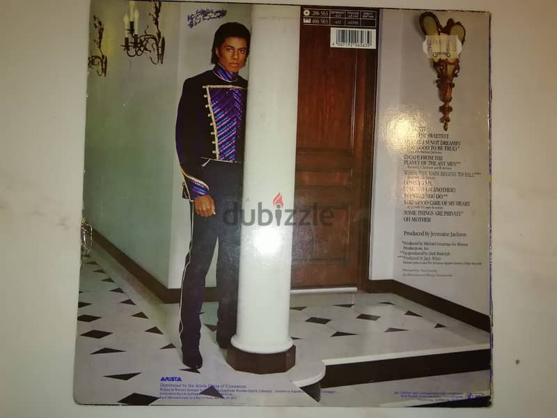 Jermaine Jackson "Dynamite" vinyl 1