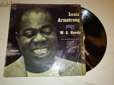 Louis Armstrong plays W. C. Handy vinyl