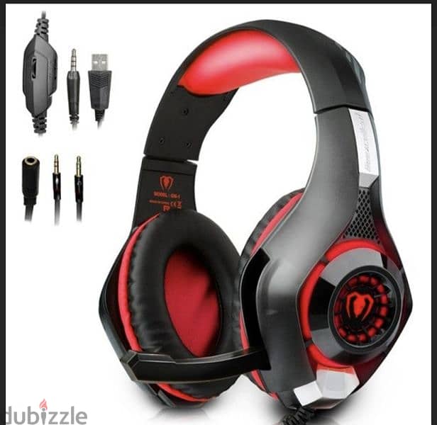 BEEXCELLENT GM1 WIRED 3.5MM OVER-EAR PRO GAMING HEADSEt 0