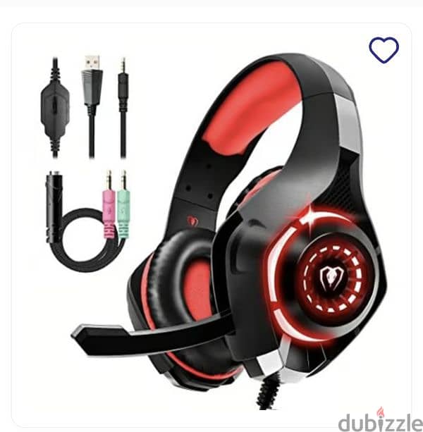 BEEXCELLENT GM1 WIRED 3.5MM OVER-EAR PRO GAMING HEADSEt 6