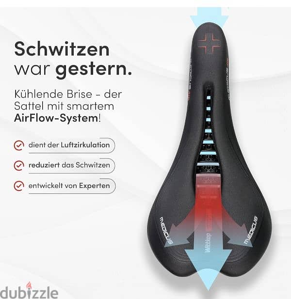 WITTKOP Bicycle Saddle, Innovative Medicus Concept 5 Zone/3$ delivery 6